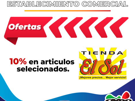 Oferta Tienda el Sol 2023